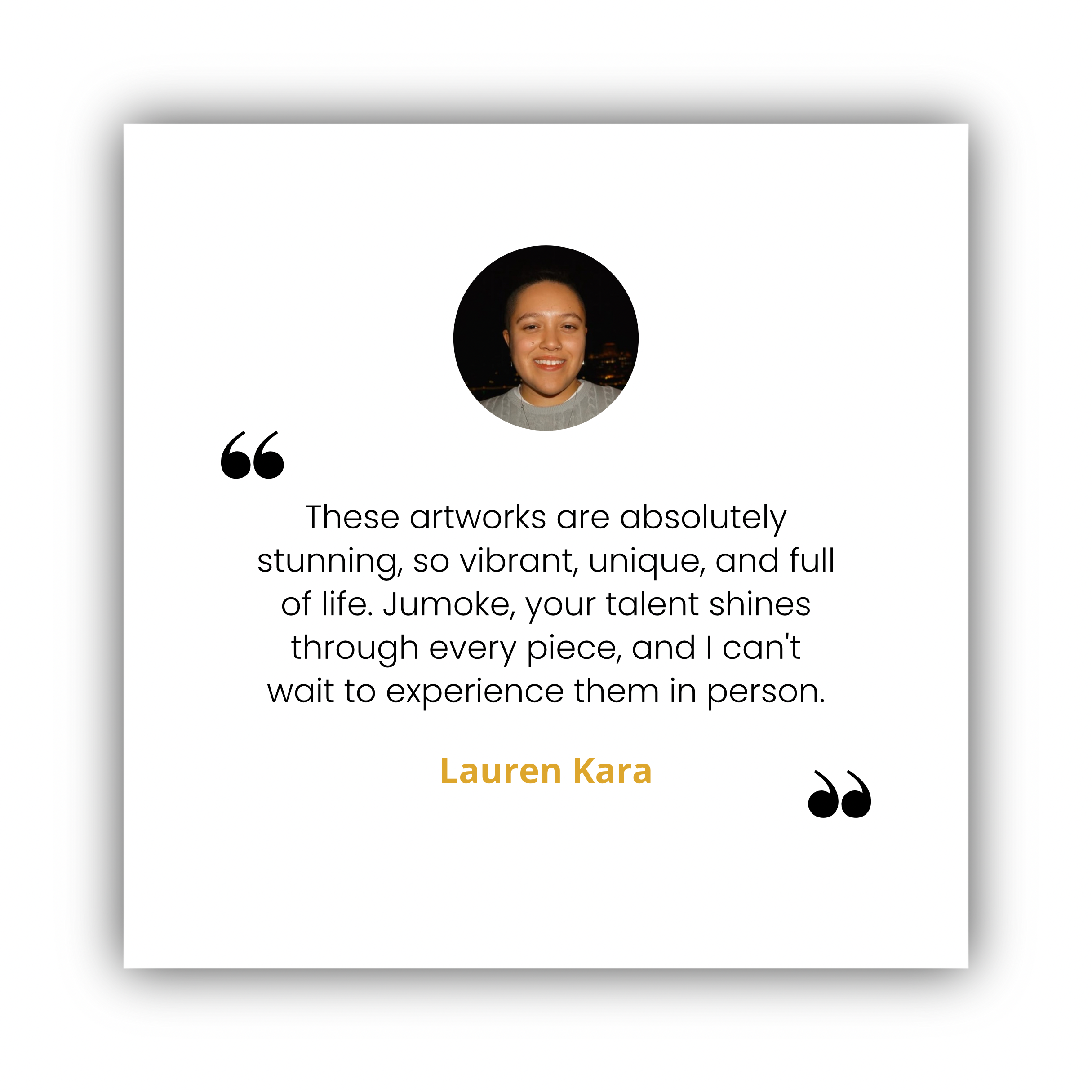 Pink Modern Drop Shadow Testimonial Template with Navigation Bar and Website, Positive Customer Review Instagram Post - 1