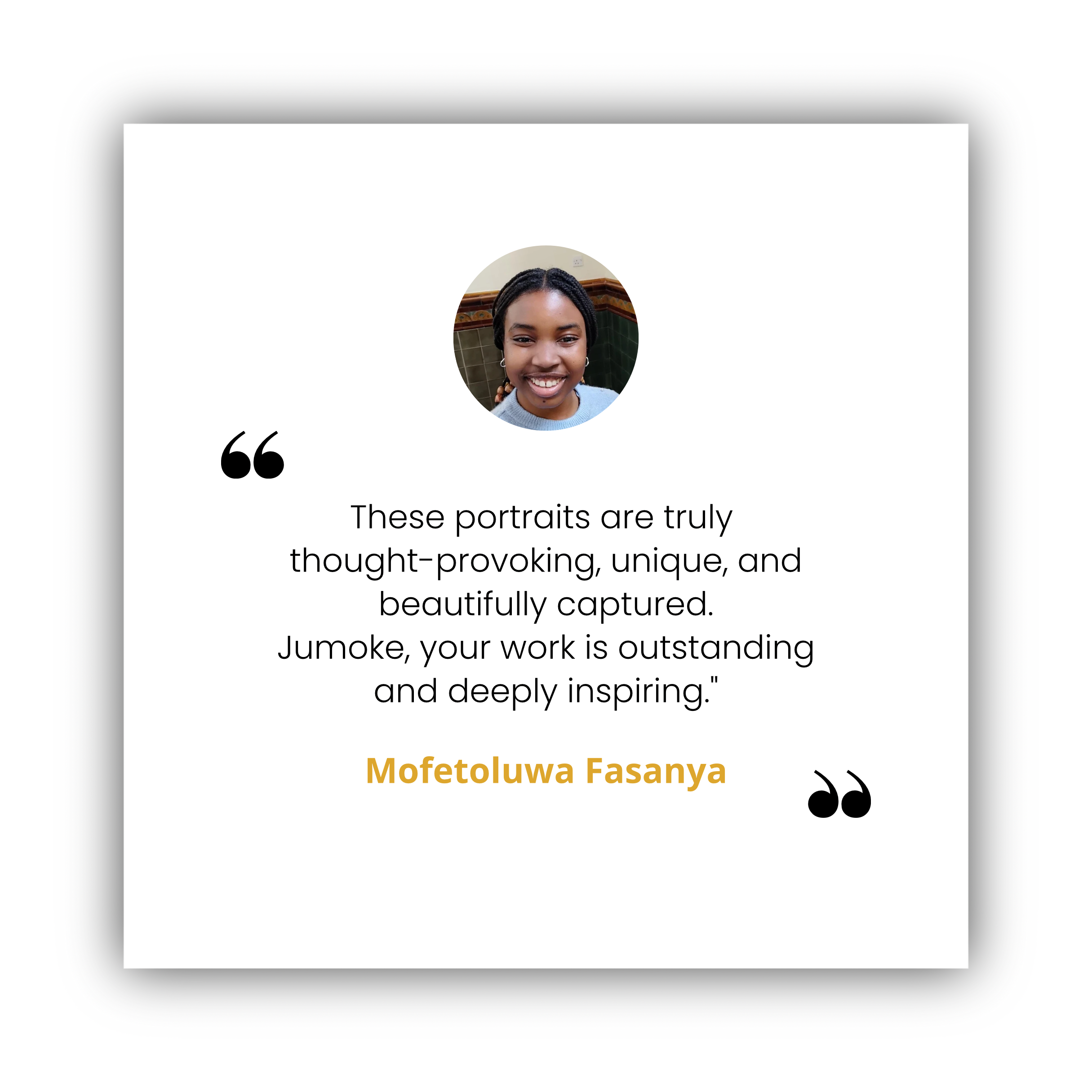 Pink Modern Drop Shadow Testimonial Template with Navigation Bar and Website, Positive Customer Review Instagram Post - 2